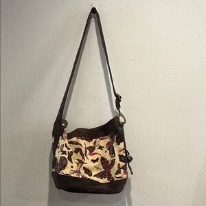 Floral Patterned Shoulder Bag